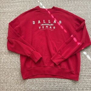 Delta Red Crewneck Sweater